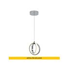 Suspendu LED Soho Artika PDT1-SO 15W 1-lumière chrome