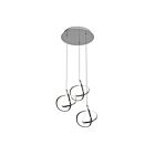 Suspendu LED Zephyr Artika PDT3-ZEC-CR 30W 3-lumières chrome