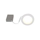 Luminaire encastré LED 6" Bazz DISK704KW 12W blanc mat