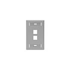 Leviton 42080-2GS Plaque murale 1 groupe avec désignation