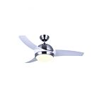 Ventilateur de plafond LED Mota Canarm CF42MOT3BNW Nickel brossé 42"