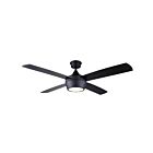 Canarm Judson CF52JUD4BK 52" Noir mat 20W Lustre avec ventilateur