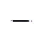 Canarm DR12BK-1OD 12" Noir mat Tige de descente pour ventilateurs AC