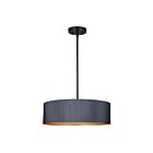Lustre REXTON Canarm ICH1119A03BK17 180W 3-Lumières Noir mat