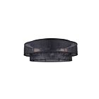 Canarm Bellamy IFM1149A19BK 3-Lumières Noir mat Plafonnier