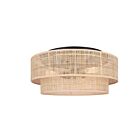 Canarm Bellamy IFM1149A19NBK 3-Lumières Nickel brossé Plafonnier