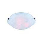 Plafonnier Canarm IFM1612BK 2-lumières 120W noir mat