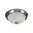 Plafonnier encastré Canarm IFM31351N 2-Lumières 120W Étain brossé
