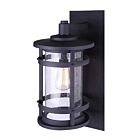 Lanterne murale extrieur Canarm IOL340BK Duffy 1-lumière 100w Noir