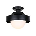 Canarm Baylor IOL641BK 1-Lumière Noir mat Plafonnier