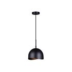 Suspendu Canarm HENLEE IPL1122A01BK 1-Lumière 60W Noir mat