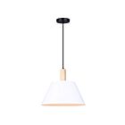Suspendu Canarm HARLYN IPL1124A01BWW 1-Lumière 60W Noir mat