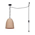 Canarm Malmo IPL2113B01BKR 1-Lumière Noir mat Suspendu chaine