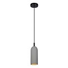 Canarm Jack IPL729B01BK-GY 1-Lumière Noir mat 60W Suspendu à corde