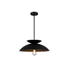 Suspendu Canarm ZIVA IPL786B01BK 60W 1 lumière noir mat