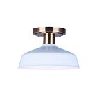 Plafonnier semi encastré Canarm BELLO ISF1055A01GDW 1-lumière 60W