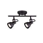 Éclairage Sur Rail Canarm IT622A02ORB10 2-Lumières série Polo Bronze huilé