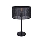 Canarm Bellany ITL1149A22BK-BPR 1-Lumière Noir mat 100W Lampe de table
