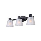Canarm Luelle IVL1151A03BK 3-Lumières Noir mat Vanité