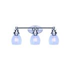 Luminaire de vanité Canarm CARSON IVL705A03BN 3-lumières 300W nickel brossé