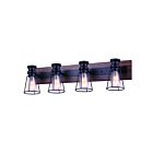 Vanity Light BLAKE Canarm IVL752A04BKW 400W 4-Lumières