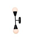 Canarm IWF1125A02BK9 Arlowe 2-Lumières 80W Appliques Murales