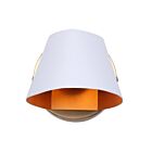 Canarm Daxton IWF1146A01WHG 1-Lumière Blanc mat/Or Lampe Murale