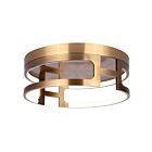 Canarm Bettony LFM278A15PGD Or peint Plafonnier LED
