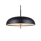 Canarm Kelvin LPL287A01BKG Noir mat et Or 33W Suspendu à corde