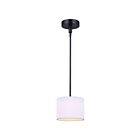 Canarm Carmynn LPL288A01BK Noir mat Luminaire Suspendu LED
