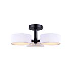 Canarm Carmynn LSF288A03BK 24.5W Noir mat Plafonnier