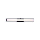 Vanité LED Canarm LVL182A36BK JORI 1-Lumière 28W Noir mat