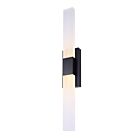 Canarm Farrow LVL291A02BK Noir mat Vanité LED