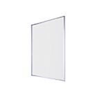 Miroir carré à cadre métallique Canarm RT1BN2432 nickel brossé