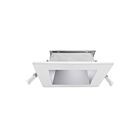 Réflecteur carré 4" pour encastrés CDL02 CSC LED CDL02-4-S argent/blanc