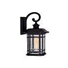 Lanterne murale d'extérieur CWI Lighting Blackburn 0411W10-1-101 60W 1 lumière noir