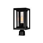 Tête de lanterne d'extérieur CWI Lighting Mulvane 0415PT7-1-101 60W 1 lumière noir