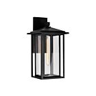 Applique murale exérieur CWI Lighting Crawford 0417W11-1-101 60W 1 lumière noir