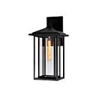 Applique murale exérieur CWI Lighting Crawford 0417W9-1-101 60W 1 lumière noir