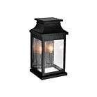 Lanterne murale d'extérieur CWI Lighting Milford 0418W7S-2 60W 1 lumière noir