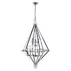 Lustre CWI Lighting Calista 1027P26-9-601 540W 9 lumières chrome