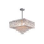 Lustre CWI Lighting Eternity 1032P18-9-601-S 360W 9 lumières chrome