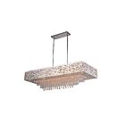 Lustre CWI Lighting Eternity 1032P46-16-601-RC 640W 16 lumières chrome