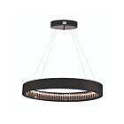 Lustre LED CWI Lighting Rosalina 1040P32-101-O 60W noir mat