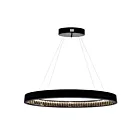 Lustre LED CWI Lighting Rosalina 1040P42-101-O 80W noir mat