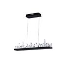 Lustre LED CWI Lighting Juliette 1043P45-101-RC 120W noir
