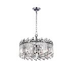 Lustre CWI Lighting Henrietta 1065P24-6-601 360W 6 lumières chrome