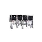Applique murale CWI Lighting Glacier 1099W17-3-613 180W 3 lumières nickel poli