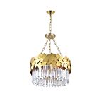 Lustre CWI Lighting Panache 1100P24-6-169 360W 6 lumières médaillon or