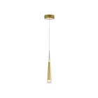Mini Suspendu CWI Lighting 1103P5-1-602 5W Or Satiné